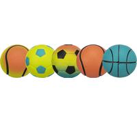 Pelota de neón en la pantalla, gomaespuma ø 4,5 cm diversa