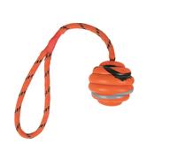 Pelota de olas con cuerda para perros ø 6/30 cm lima