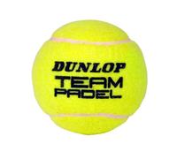 Dunlop Team Padel - Amarillo - Bote 3 Pelotas Pádel talla UNICA