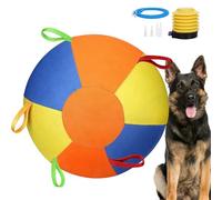 Pelota de pastoreo - Inflable resistente al desgarro | Juguetes calmantes para perros pequeños para patio al aire libre, piscina de agua, juego de cachorros, ejercicio para la dentición, , PVC dur