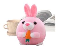 Pelota de peluche que rebota, chirriante, 1 pieza, juguete de peluche para mascotas, juguete de bola para perro que habla, aumenta la energía, diversión en el hogar para perros y cachorros