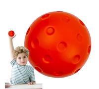 Pelota de pickleball de entrenamiento en interiores, tamaño estándar, solución de calentamiento para principiantes y profesionales, perfecta para sala de estar, patio, práctica en interiores y mejora