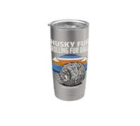Pelota de piel rodante Husky Vaso térmico de acero inoxidable de doble pared