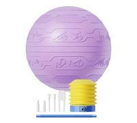 Pelota de pilates - Pelota de yoga | Parto antiexplosión | Ejercicio de embarazo | Accesorios de ejercicio antideslizantes | Pequeño ejercicio con bomba para yoga, trabajo, pilates, fitness