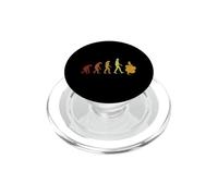 Pelota de plátano Python Evolution Python Banana Ball Python PopSockets PopGrip para MagSafe