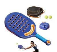 Pelota de rebote para entrenador de tenis en solitario con cuerda, entrenador de tenis rebotando | Ejercicio de tenis Solo Trainer Rebounder con tanga | Cuerda elástica larga, equipo de ejercicio