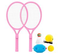 Pelota de rebote para entrenador de tenis, juego de entrenador de tenis, raqueta de tenis interactiva con pelota de cuerda, equipo de entrenamiento ligero para niños y adultos