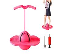 Pelota De Rebote: PVC Engrosado De 15 X 11 Pulgadas, Mango Suave E Interactivo Y Silencioso | Juguete Pogo Hinchable De Trampolín De Equilibrio Mejorado Con Bomba De Aire Para Niños Y Niñas, Hogar, Es