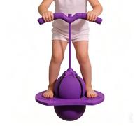 Pelota de salto de equilibrio para niños, antideslizante, altura ajustable | Pelota de salto de alto rebote para guardería, preescolar, guardería, educación física, PE, gimnasio, clase de aula