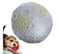 Pelota de salto para perros parpadeante - Bola elástica para masticar de 8 cm, juguete con luz activada por movimiento, pelota de entrenamiento rebotante resistente | Juguete interactivo de