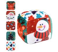 Pelota De Sonajero Para Bebé, Pelota De Etiqueta Colorida Para Niños, Pelota De Sonajero, Pelota De Sonajero De Tela Para Niños Pequeños, Pelota Sensorial Con Etiqueta De Fácil Agarre Con Campana