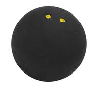 Pelota de squash con puntos amarillos dobles - Profesional de 24 g, equipo de entrenamiento de alto rebote con balón de mano, equipo deportivo competitivo, pelotas de goma portátiles para principiante