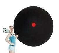 Pelota de squash profesional - Pelota de goma suave con punto único amarillo para rebote estable, control fácil | Pelota de raqueta de alta calidad para jugadores principiantes y avanzados | A