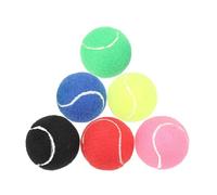 Pelota de Tenis 6 Piezas, Pelota de Tenis de Escenario de Baja Compresión Multicolor, Pelotas de Entrenamiento para Principiantes Jóvenes Niños Entrenamiento Practicando, para Entrenamiento y Perros