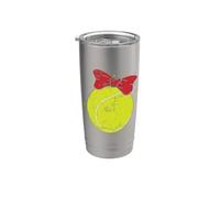 Pelota de tenis con gráfico Vaso térmico de acero inoxidable de doble pared