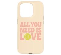 Pelota de Tenis Groovy Love 's All You Need Sports Carcasa para iPhone 15 Pro