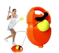 Pelota de tenis para entrenador - Buje cementado para entrenador con cordón, kit de 9,45 x 6,3 x 1,97 pulgadas | Herramienta de entrenamiento de tenis, ejercicio de pelota de tenis, deporte