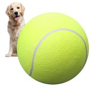 Pelota de tenis para perros grandes, juguete para mascotas gigante para juego interactivo, pelota de rebote dura para perros y gatos | Balota suave duradera para ejercicio físico, entrenamiento
