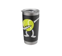 Pelota de tenis Pelota de tenis Jugador de tenis Pelota de Vaso térmico de acero inoxidable de doble pared