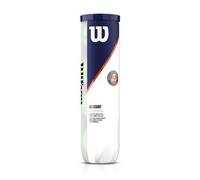 Pelota de tenis Wilson Roland Garros All Court x4 velocidad Talla única