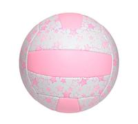 Pelota de voleibol suave, entrenador portátil moderno, tamaño de 7.87 x 7.87 x 7.87 pulgadas con construcción resistente, cubierta de cuero, equipo deportivo con diseño clásico, equipo de voleibol