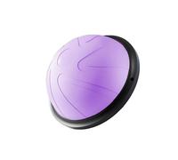 Pelota de yoga con superficie antideslizante y base estable, entrenamiento de cuerpo completo (hombros, brazos, caderas, cintura, piernas) para yoga (morado)