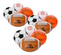 Pelota deportiva Rhode Island Novelty de 16 pulgadas que se infla una docena surtida