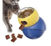 Pelota Dispensadora De Premios Para Gatos, Lento Recargable Para Gatos, Juguete Interactivo De Alimentación, Dispensador De Comida Ajustable Con Pelota Antifugas Para Entrenamiento De Cachorros Y Enri