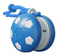 Pelota eléctrica de juguete para mascotas con movimiento de trayectoria aleatoria activada por movimiento, juguete interactivo para perros con cuerda para aliviar el aburrimiento, juego divertid