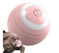 Pelota eléctrica para Gatos de Interior, Juguete Interactivo, Recargable, Uso en Interiores y Exteriores, dentición Inteligente para Gatos, automático para Dormitorio, Patio Trasero