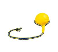 Pelota Flotante con Cuerda Duvo Plus para Perros - Juguete Acuático Resistente - 10 x 49 cm