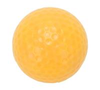 Pelota Flotante de Golf de 2 Capas, Flotador, Rango de Agua, Pelotas de Entrenamiento para práctica de Golf y Deportes al Aire (Amarilla)
