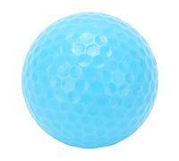 Pelota Flotante de Golf de 2 Capas, Flotador, Rango de Agua, Pelotas de Entrenamiento para práctica de Golf y Deportes al Aire (Azul Claro)