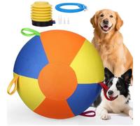 Pelota gigante calmante para perros | Pelota pastoreo para perros | Bolas bomba calmantes perro aire libre resistentes desgarro | Juguetes inflables interactivos cachorros bolas rebaño grandes
