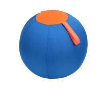 Pelota inflable de pastoreo para perros y caballos, juguete gigante de 18 pulgadas, resistente a pinchazos para razas grandes, Border Collie y pastor australiano (azul, S)