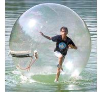 Pelota Inflable para Caminar sobre el Agua, Bola rodante, Bola Zorb Inflable, diseño de Cremallera, para áreas de Juegos, Parques oceánicos o Equipos de Artes escénicas 1.8m