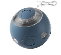 Pelota inteligente para mascotas, juguete de movimiento para perros, recargable con función de luz LED, orbe fácil de jugar, accesorio para mascotas resistente a las mordidas, bolas de gato para