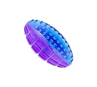 Pelota interactiva de juguete para perros, orbe de juguete para perro, juguete para cachorros, estimulación mental, experiencia multisensorial, 10,7 x 5,8 x 2 cm, para cachorros de raza mediana y