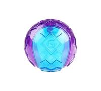 Pelota interactiva de juguete para perros, orbe de juguete para perro, juguete para cachorros, estimulación mental, experiencia multisensorial, 10,7 x 5,8 x 2 cm, para cachorros de raza mediana y