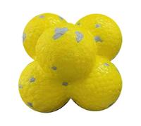 Pelota masticable para perros - Juguete interactivo para masticar bolas de maíz para perros | Pelotas masticables para perros pequeños, medianos y grandes
