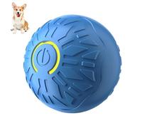 Pelota móvil para perro, juguete vibrador automático para mascotas, bola de agitación recargable por USB, dispositivo de juego de movimiento interactivo, accesorio de entretenimiento inteligente para