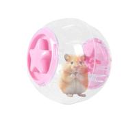 Pelota para correr para hámster, ejercicio de hámster, pelota de juguete con estiramiento para promover el crecimiento mental y la salud física de tu hámster con esta pelota interactiva. La pequeña