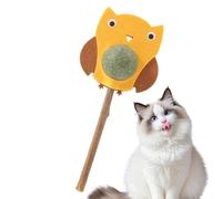 Pelota para gato - Juguete interactivo de limpieza de dientes | Juguete Ball para masticar el apetito, juguete natural saludable para gatos para todas las razas