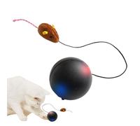 Pelota Para Mascotas Con Sensor - Juguete De Actividad Inteligente Para Gatos, Bola Rebotando Interactiva, Material Ligero Y Seguro, Diseño Duradero Con Función De Detección Automática De