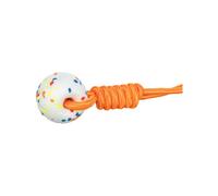 Pelota para Mascotas Trixie Light & Strong Blanco Multicolor Termoplástico Liso