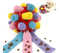 Pelota para Olfatear para Perros, Juguete para Olfatear, Juego de Cachorros Resistente a las Mordeduras, Juguete de Inteligencia Perros, Entrenamiento de Comida Lenta, para Perros Pequeños y Medianos