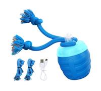 Pelota para perro - Juguete interactivo para gatos, de juego de 9,9 x 5,8 cm, para estilo de vida activo, juguete de movimiento automático de poliéster con carga USB, juguetes interactivos