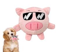 Pelota para perros chirriante - Juguete masticable para mascotas, juguete para morder con forma de animal, juguete portátil para perros, resistente a mordeduras, accesorio de entrenamiento