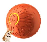 Pelota para perros en movimiento - juguete vibrador interactivo recargable USB, bola de juego automática para mascotas | Regalo de galón rolling duradero para cachorros, juguete para jugar