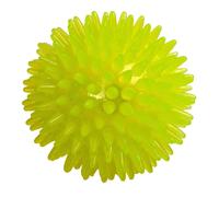 Pelota para perros luminosa y sonora de 6 cm., Amarilla - Juguetes para perros